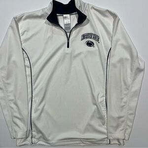 Pro Edge Navy and White Quarter-Zip Pullover penn state nittany lions